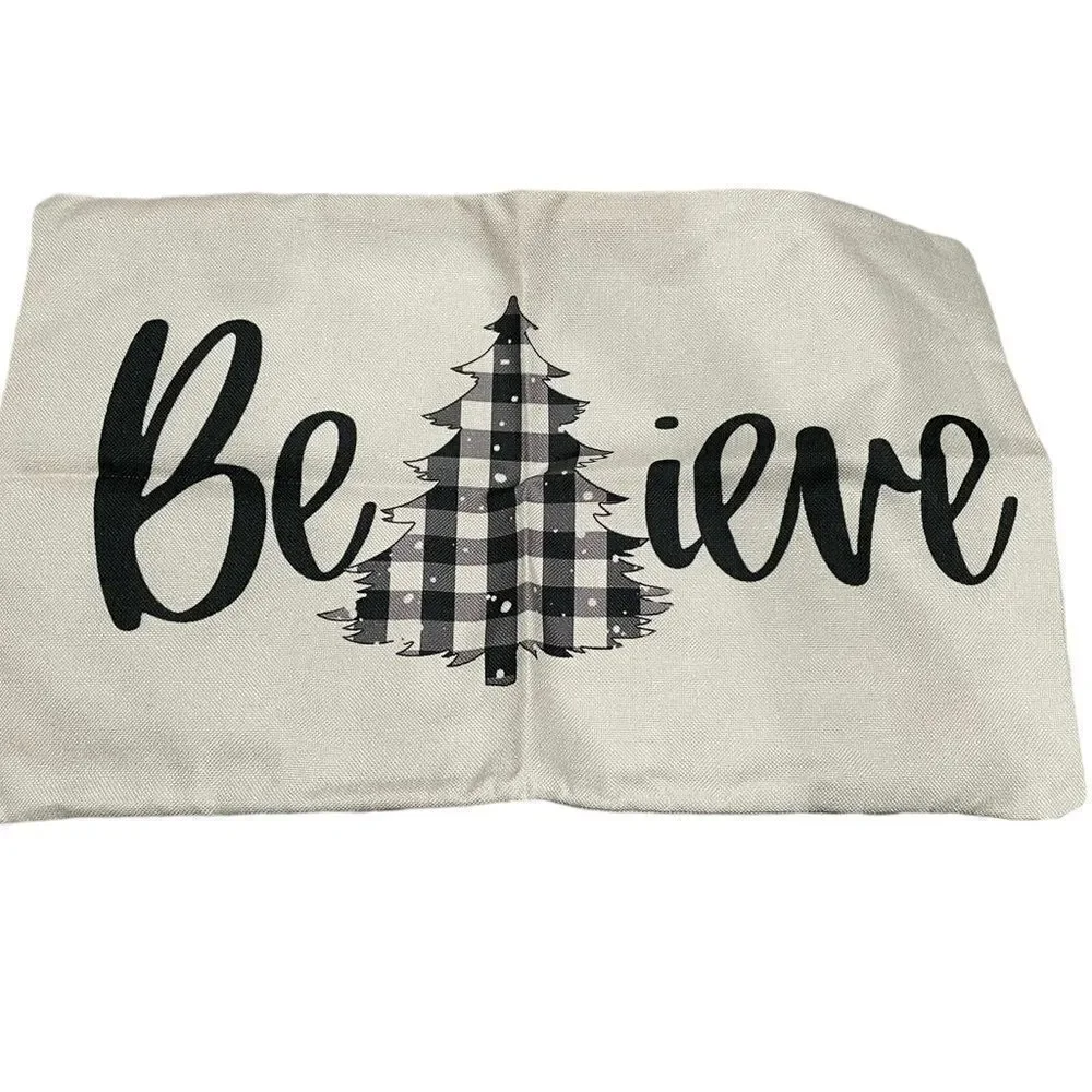 BELIEVE PILLOW COVER‎